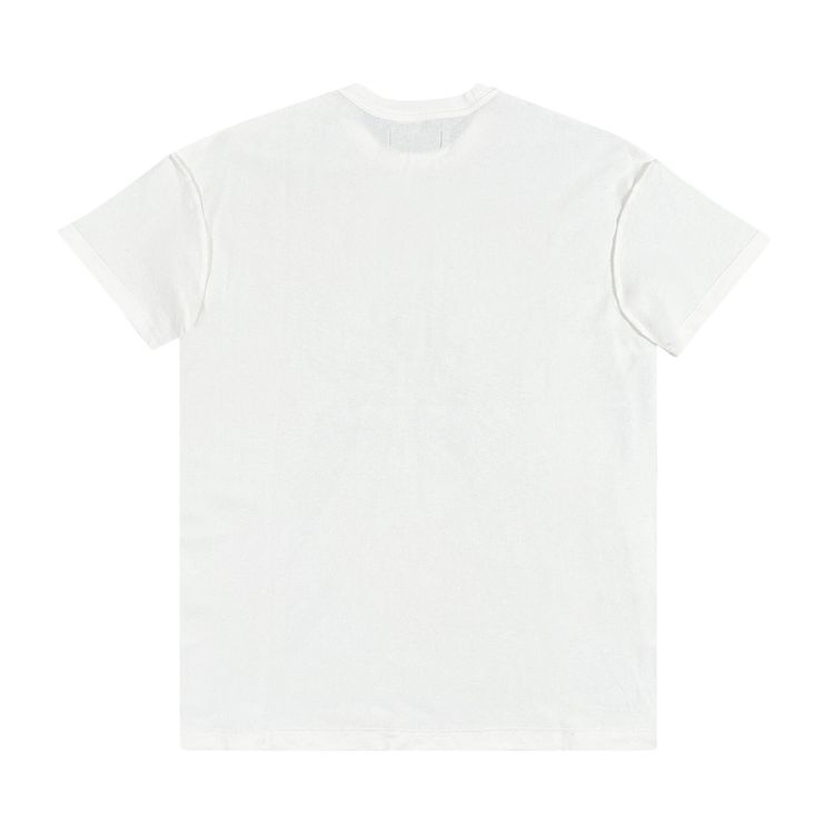 PURPLE BRAND Textured Inside Out T Shirt Off White