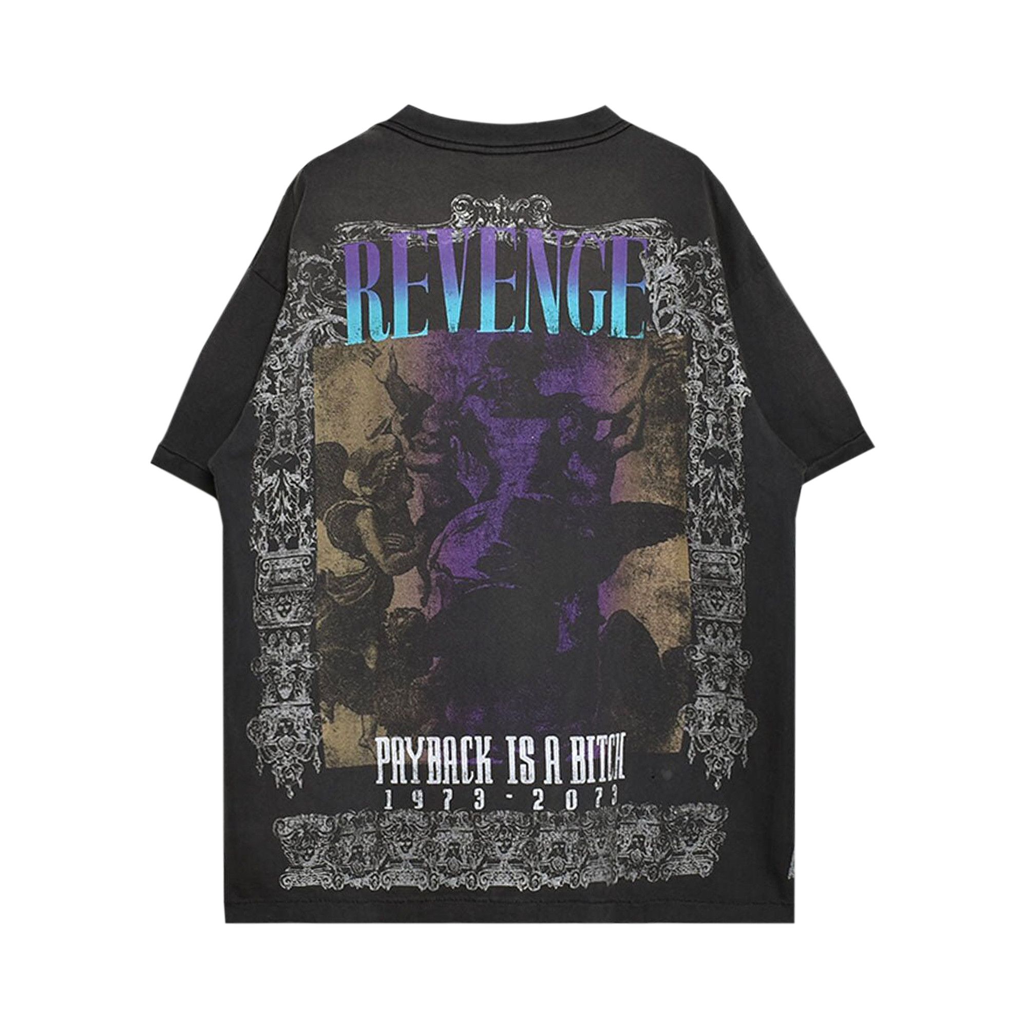 Buy SAINT Mxxxxxx Revenge Tee 'Black' - SM S23 0000 085 | GOAT
