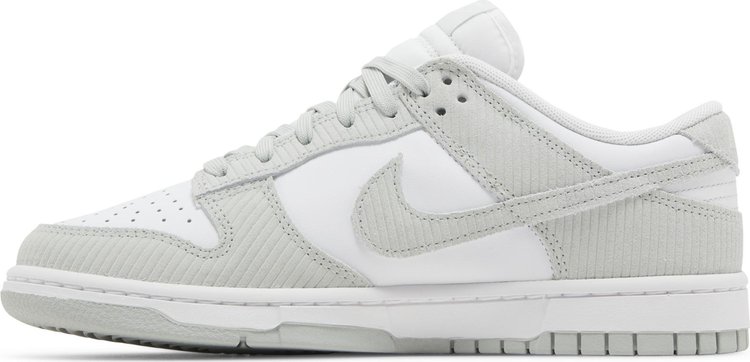 Wmns Dunk Low Light Silver Corduroy