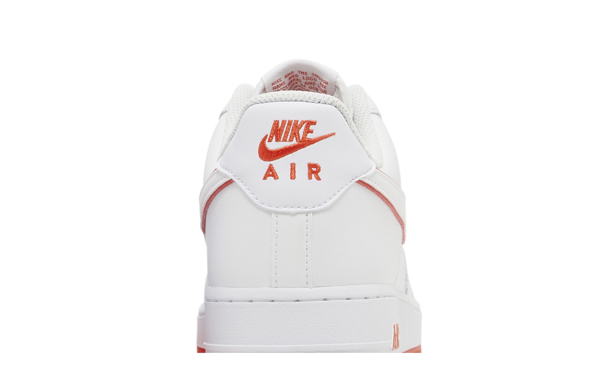 nike air force one red tick