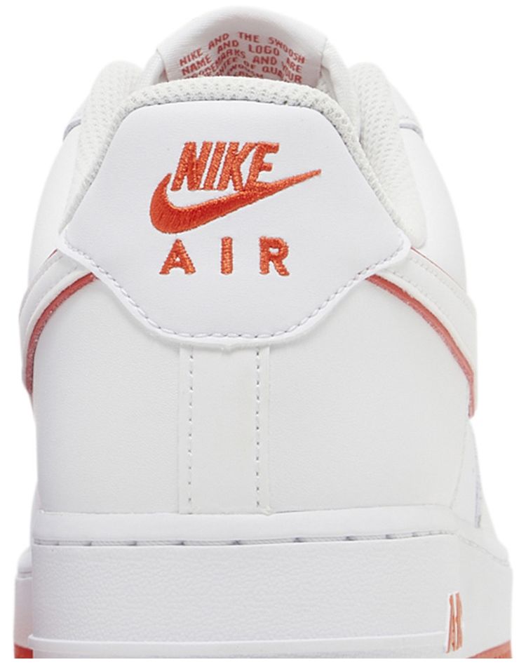 Nike Air Force 1 07 White Picante Red