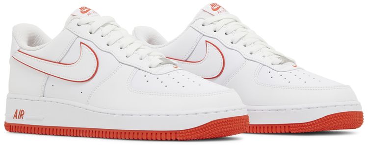 Nike Air Force 1 07 White Picante Red