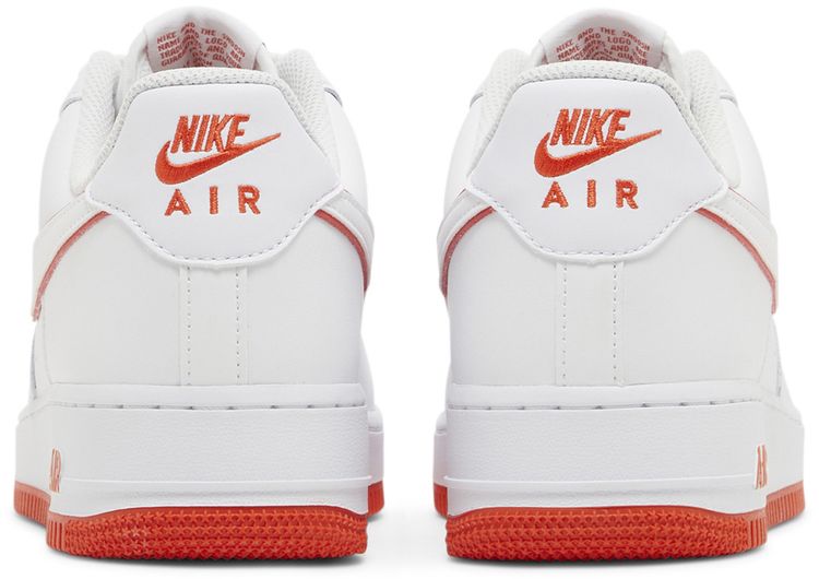 Nike Air Force 1 07 White Picante Red