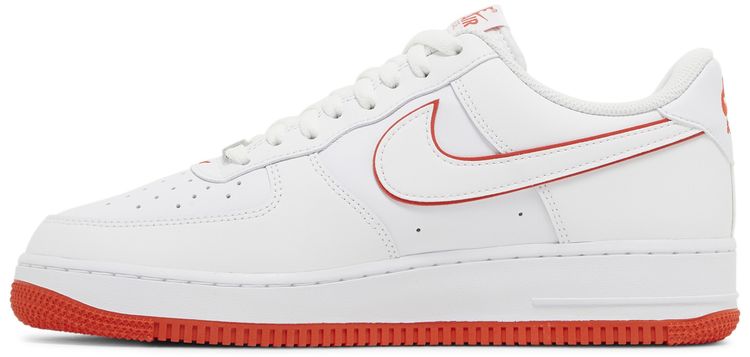 Nike Air Force 1 07 White Picante Red