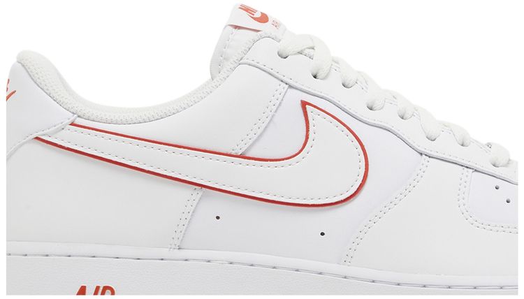 Nike Air Force 1 07 White Picante Red