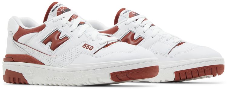 New Balance Wmns 550 White Brick Red