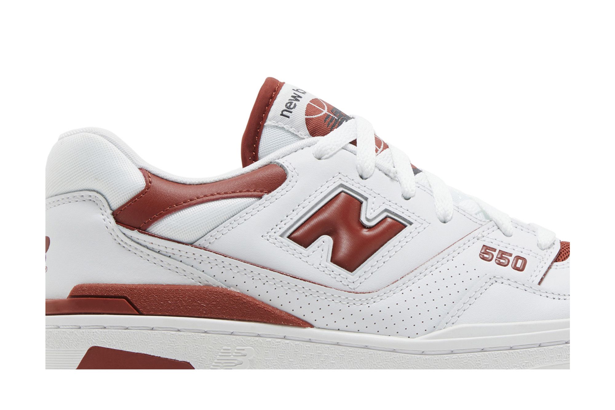 Buy Wmns 550 'White Brick Red' - BBW550BR | GOAT