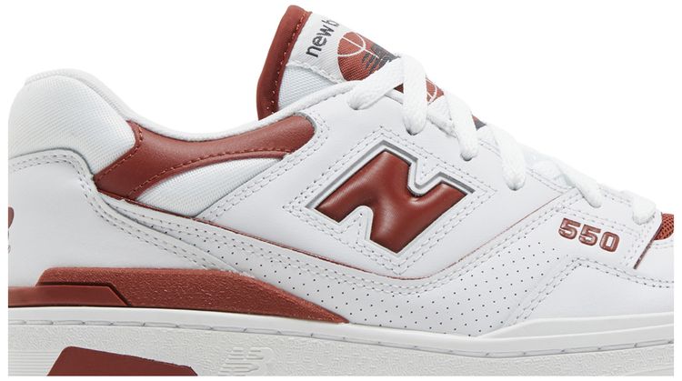 New Balance Wmns 550 White Brick Red