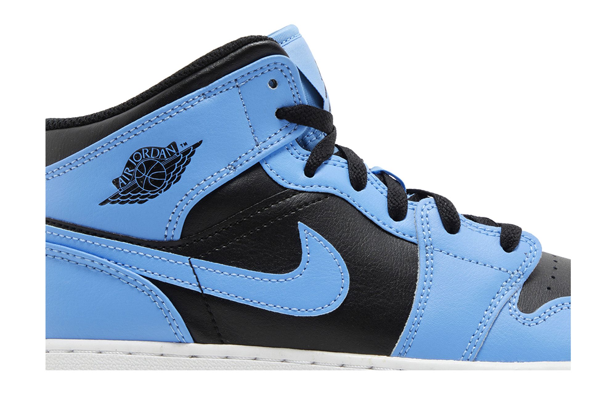 Buy Air Jordan 1 Mid GS University Blue Black DQ8423 401 GOAT CA
