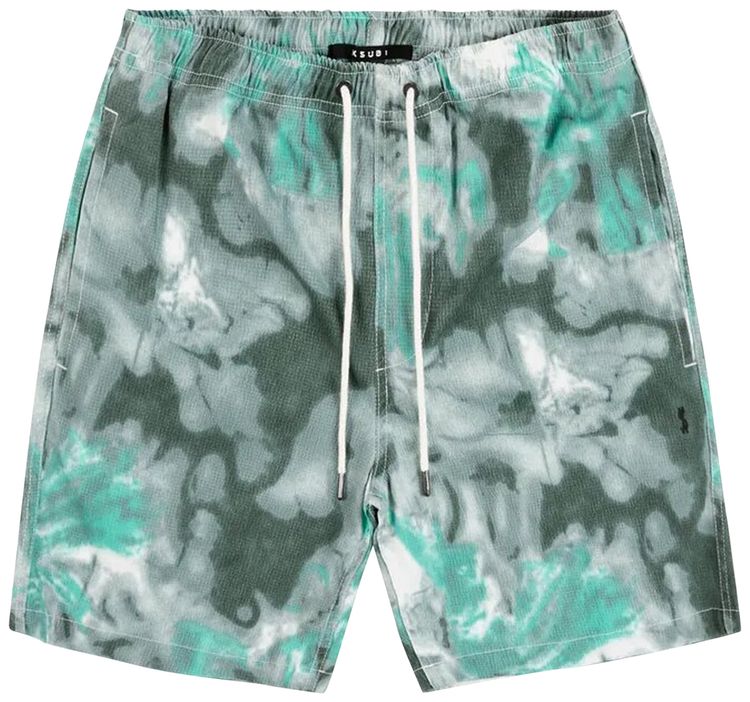 Ksubi Astro Shorts Green Dye