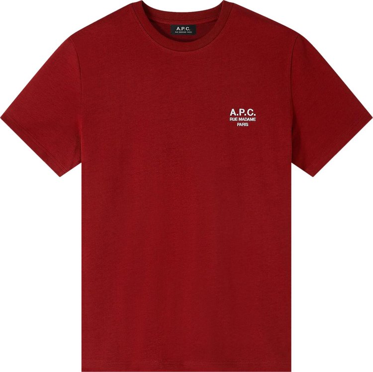 A.P.C. Raymond T-Shirt 'Red'