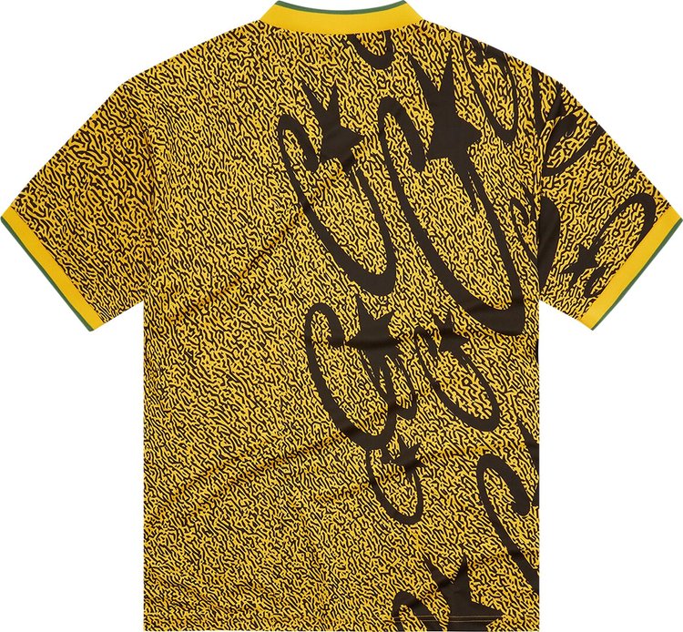 Corteiz Carni Stellations Football Jersey Yellow