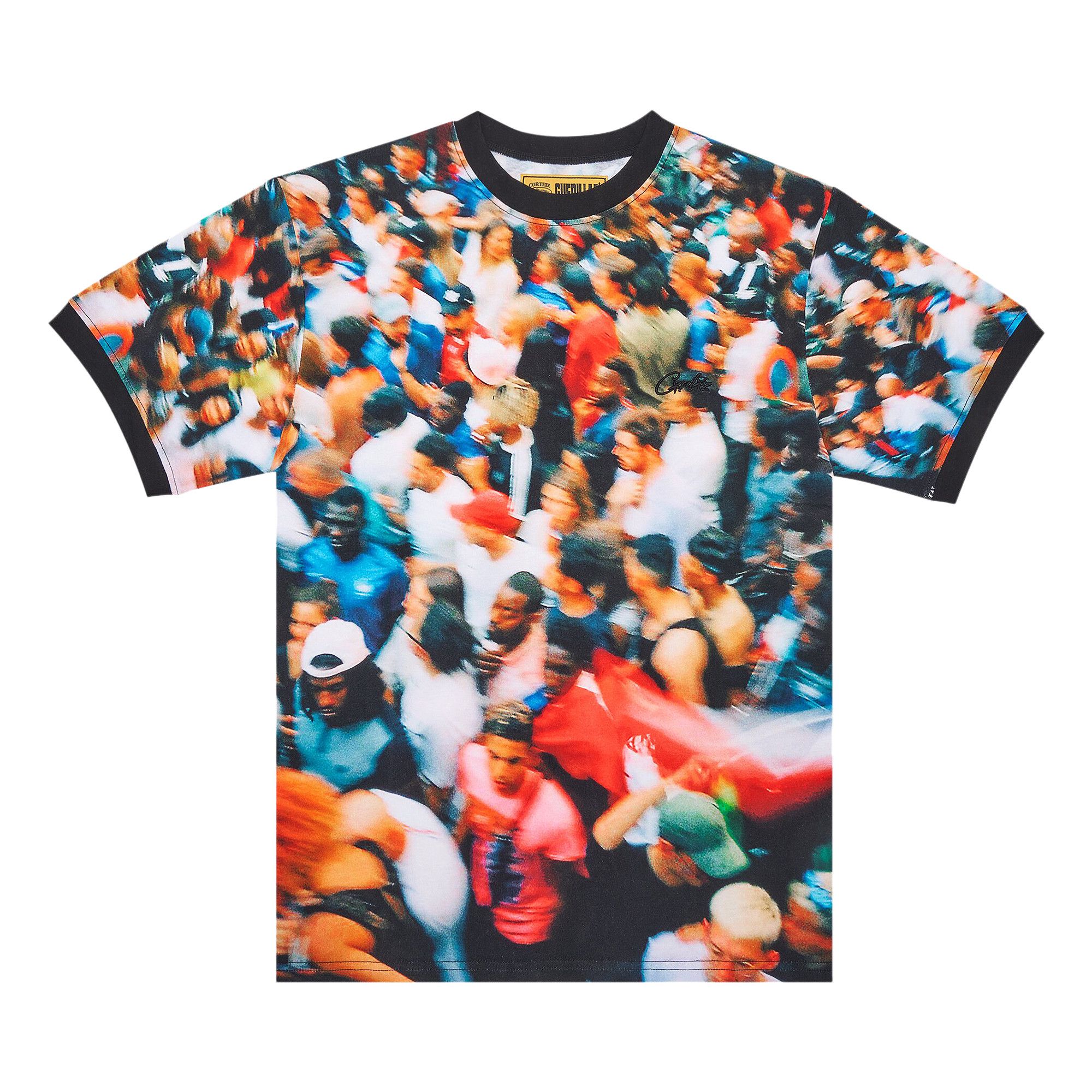 Buy Corteiz World Cup Chaos Ribbed T-Shirt 'Multicolor' - 8127
