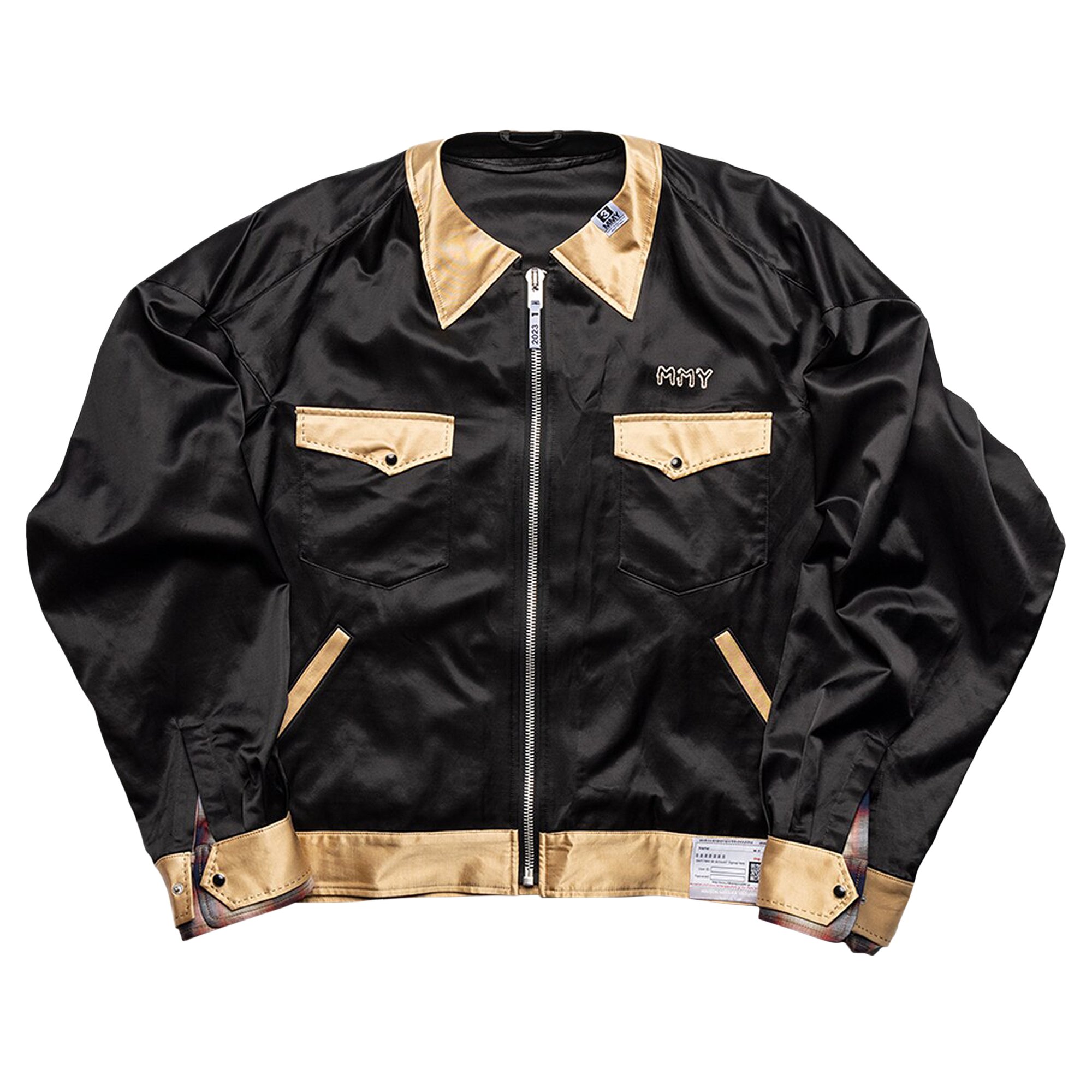 Buy Maison Mihara Yasuhiro Car Club Jacket 'Black' - J11BL062 BLAC ...