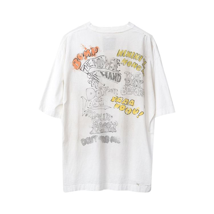 Maison Mihara Yasuhiro Distressed Tee White
