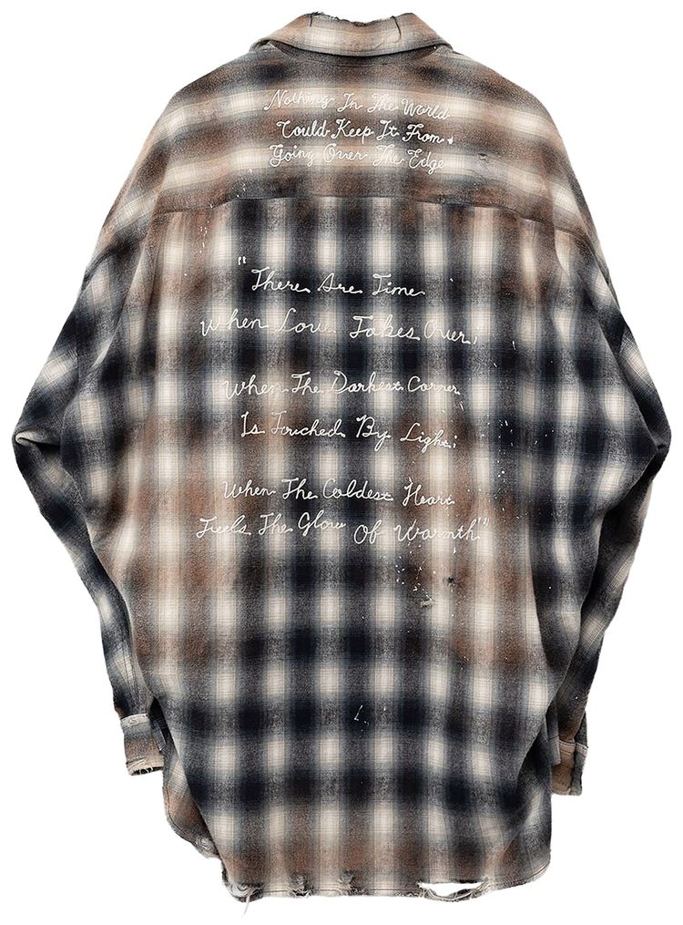 Maison Mihara Yasuhiro Vintage Check Shirt Black
