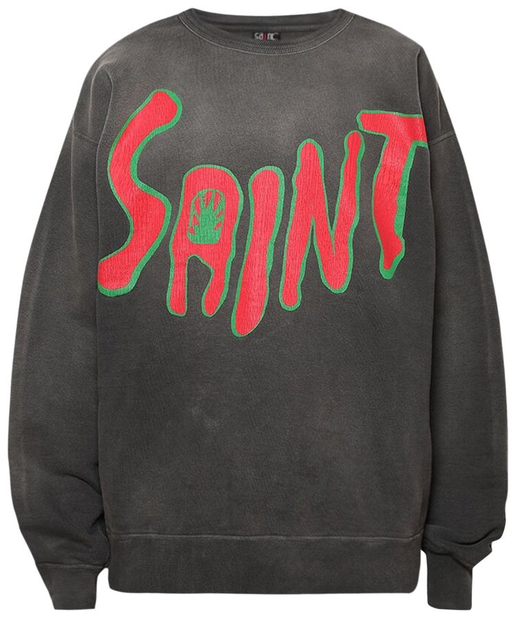 SAINT Mxxxxxx MX6 Crewneck Sweatshirt Black