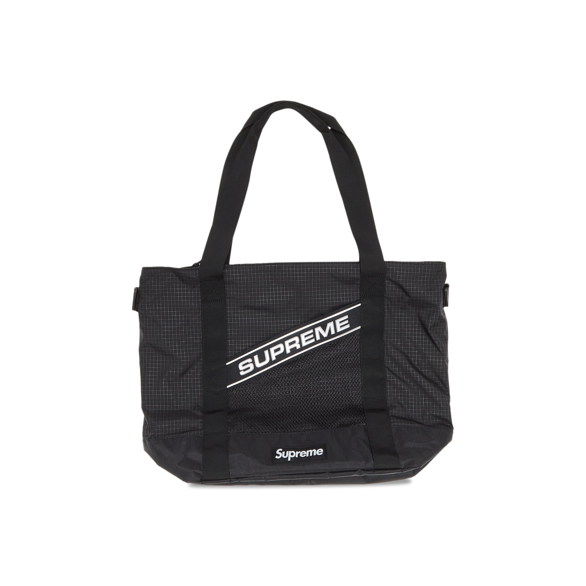 Buy Supreme Tote Bag 'Black' - FW23B13 BLACK | GOAT CA