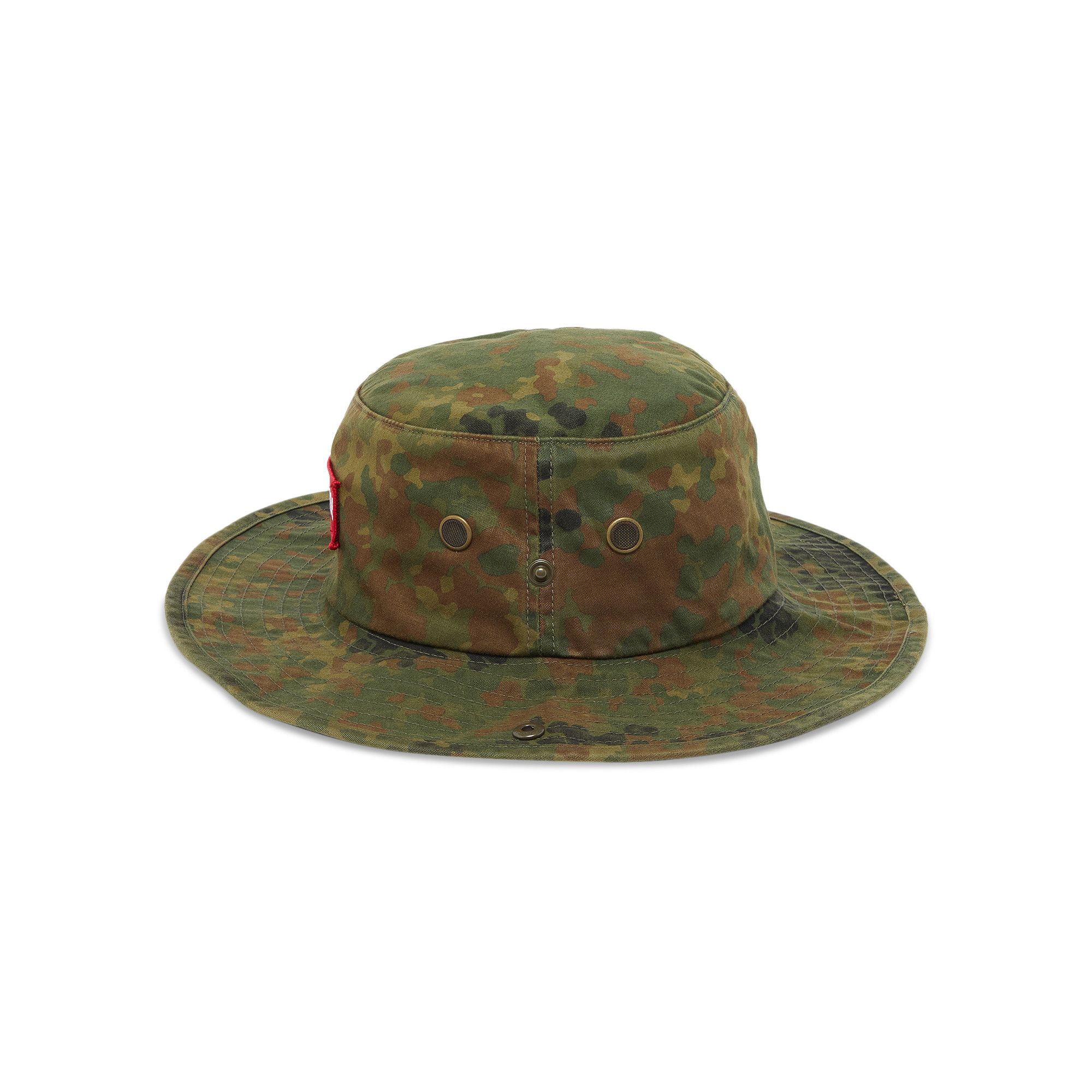 デパート 送料無料 'Flecktarn Boonie Military Supreme Buy Camo' FW23H116 - 帽子
