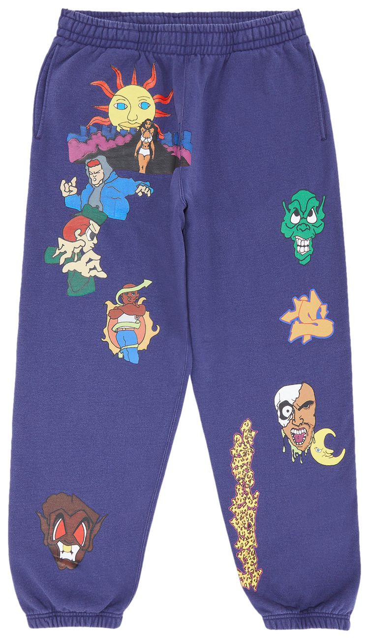 Supreme Sunrise Sweatpant Washed Navy