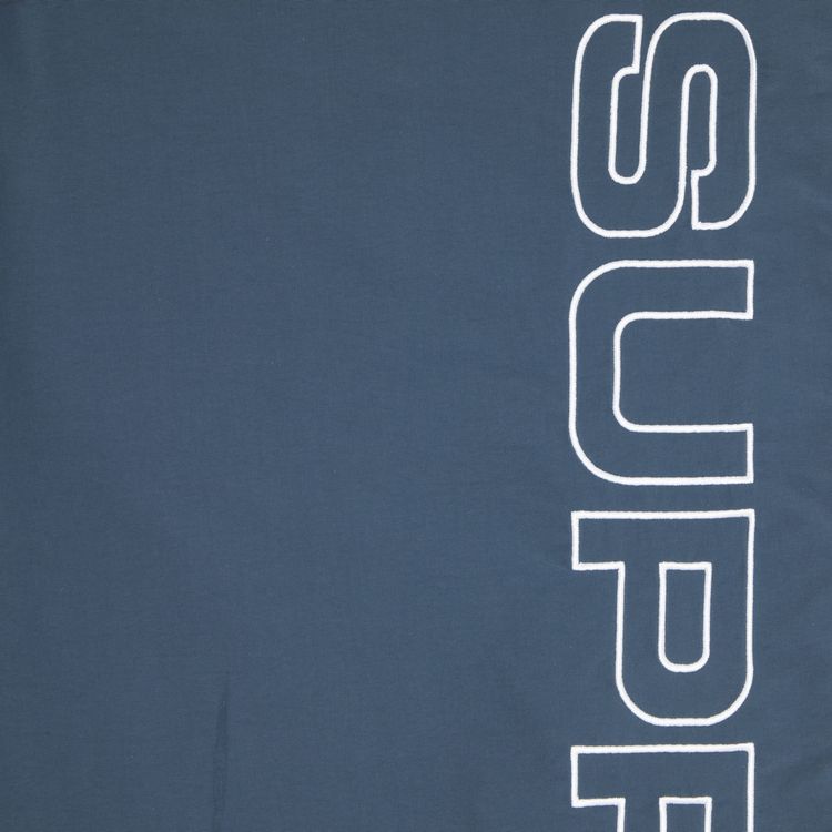 Supreme Spellout Embroidered Track Pant Dark Blue