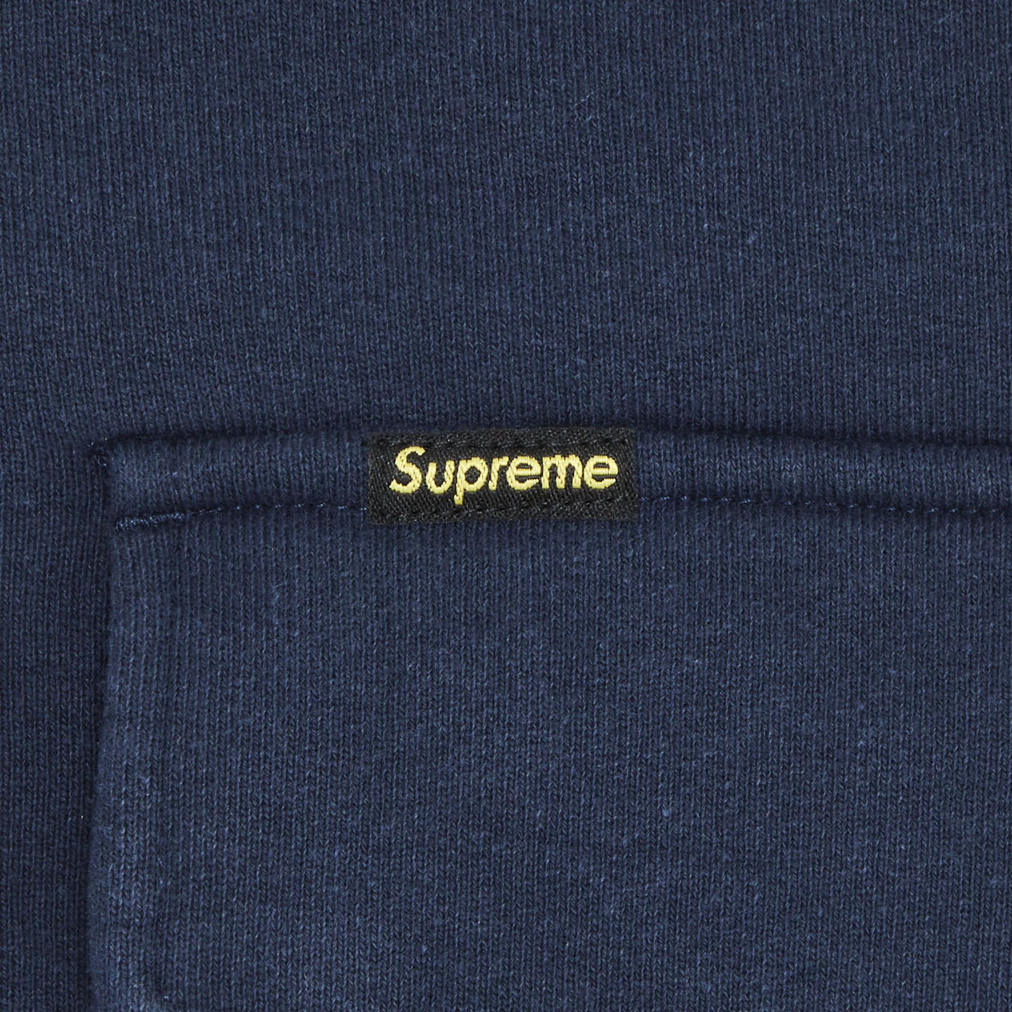 Buy Supreme Cargo Pocket Zip Up Sweatshirt 'Navy' - FW23SW8 NAVY
