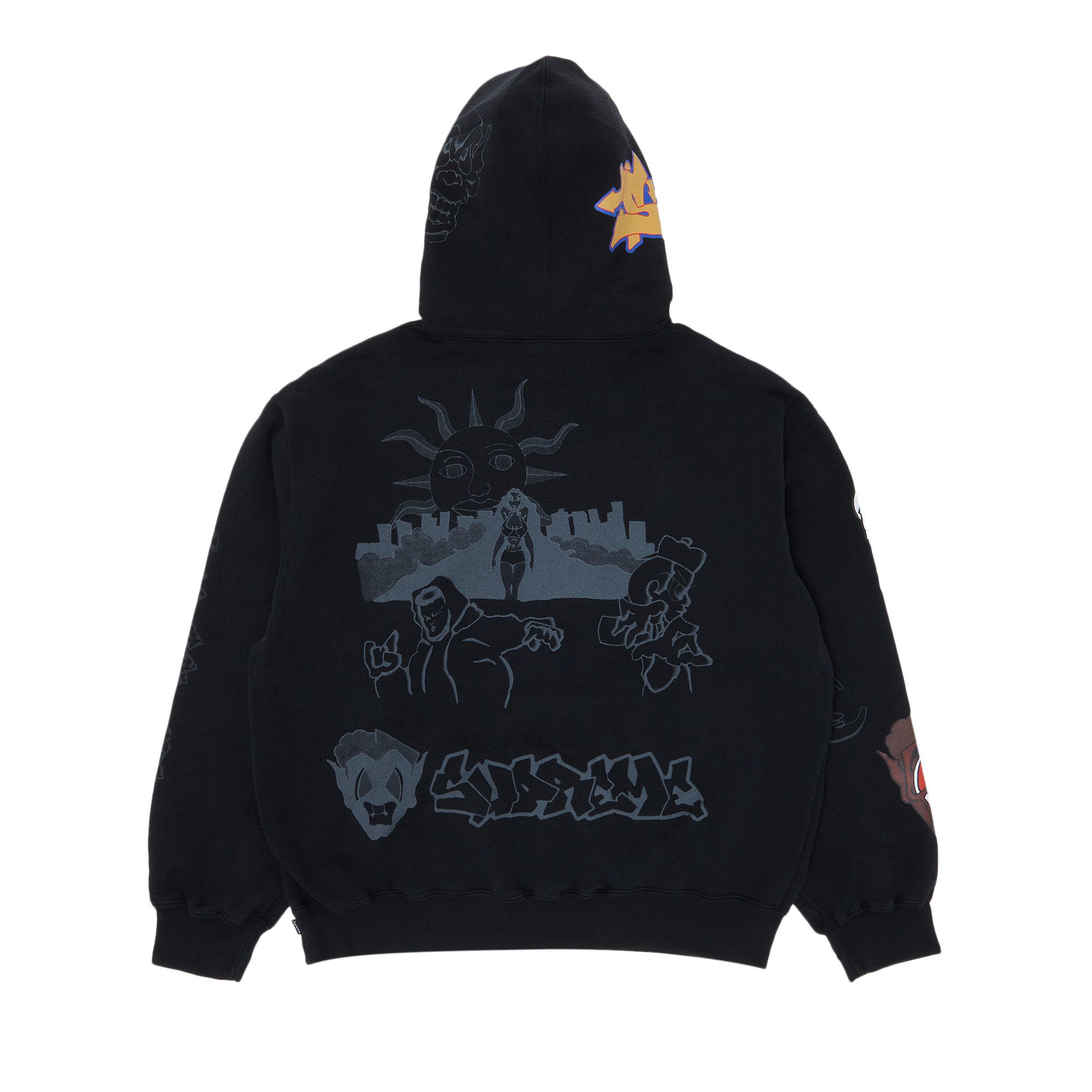 Size xl Supreme Sunrise Hooded Sweatshirt 'Black'