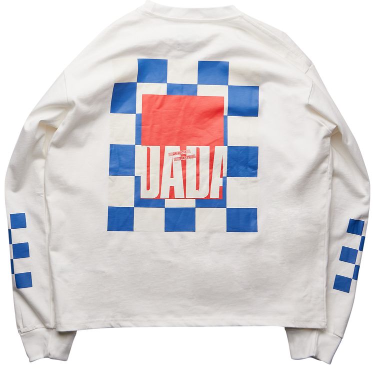 Mr Saturday Dada Long Sleeve Tee Ecru