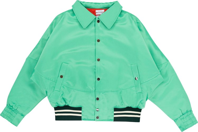 Mr. Saturday Good Luck Coaches Jacket 'Green'