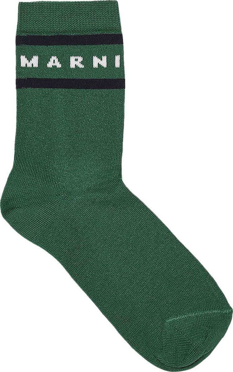 Marni Kids Socks 'Green'
