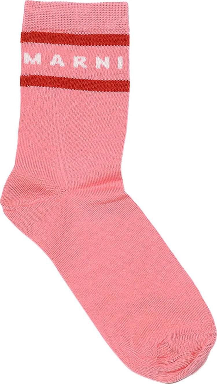 Marni Kids Socks 'Pink'