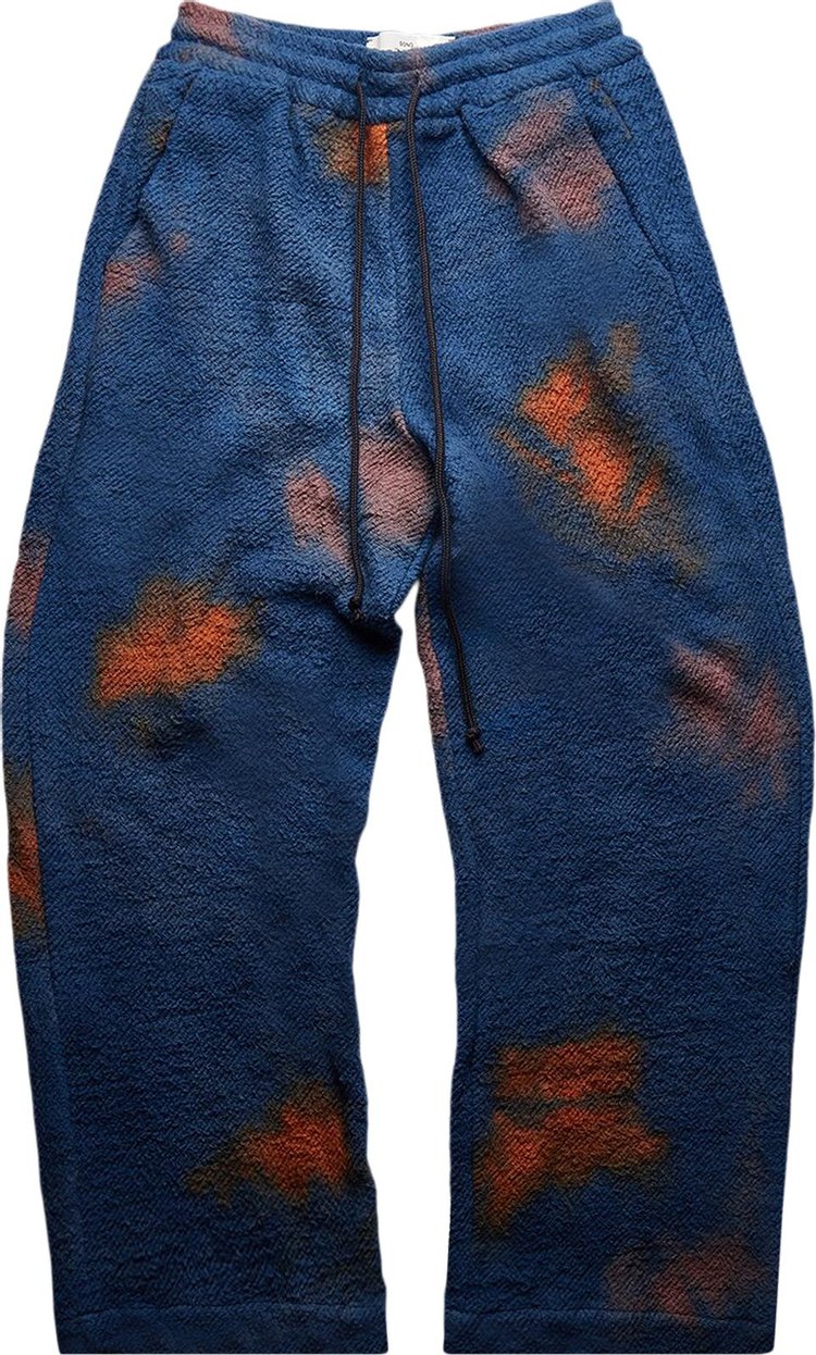 Song for the Mute Side Tape Track Pants 'Blue/Orange'