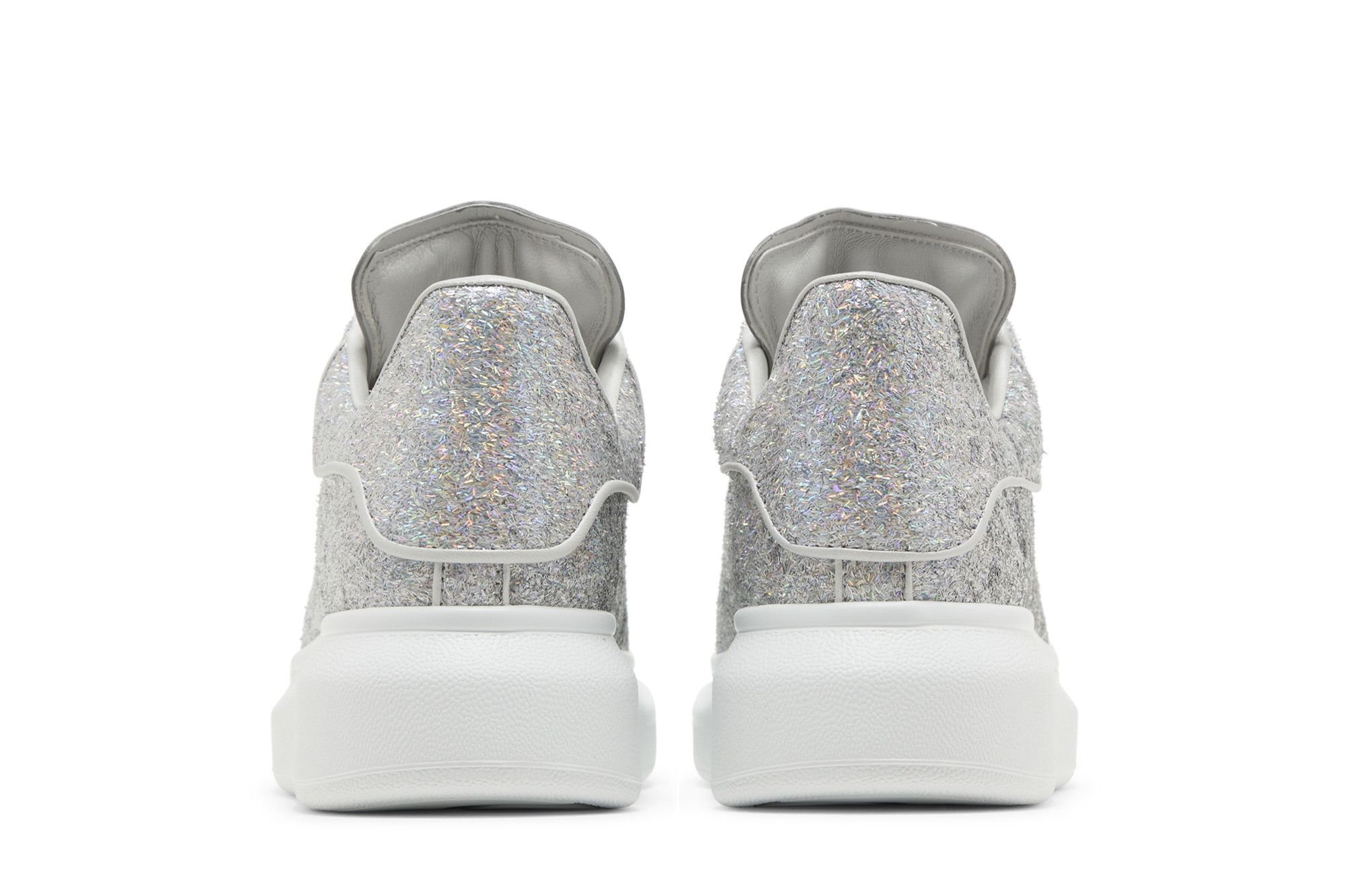 Buy Alexander McQueen Wmns Oversized Sneaker Glitter Tinsel 742664 W4W71 8699 GOAT CA