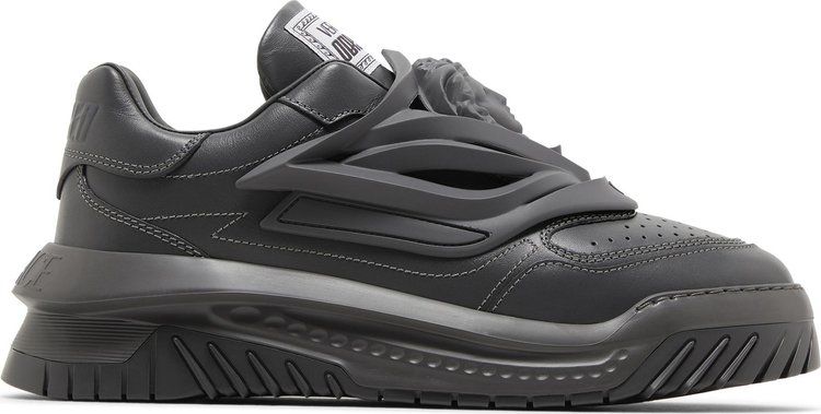 Versace Odissea Caged Rubber Medusa Sneaker 'Fossil Grey'