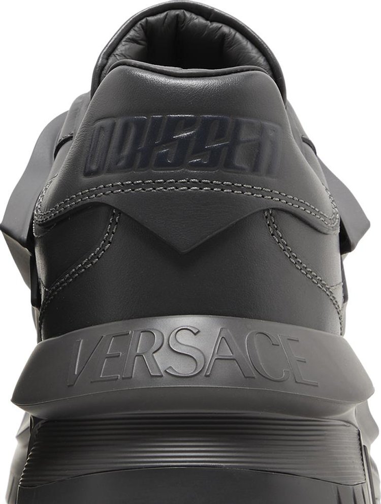 Versace Odissea Caged Rubber Medusa Sneaker Fossil Grey