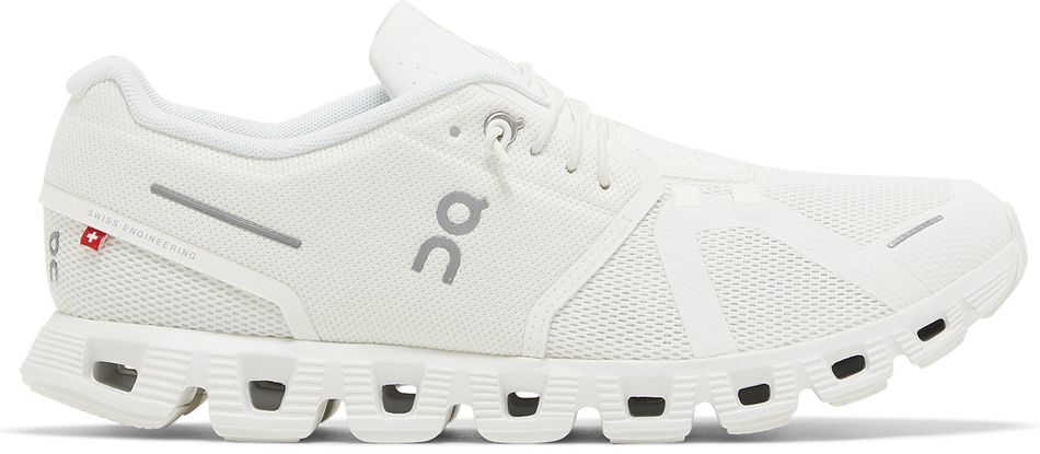 men's on cloud 5 undyed white