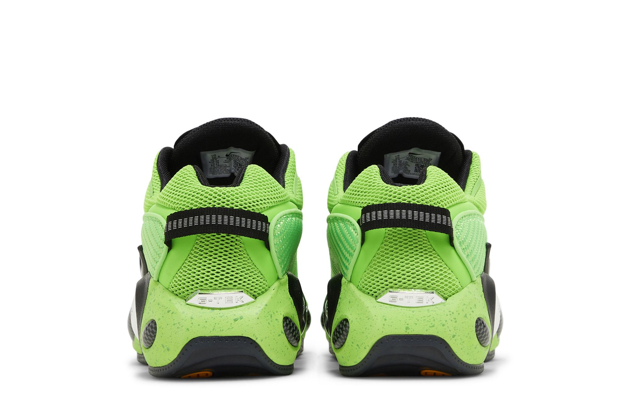 slime green nike shoes