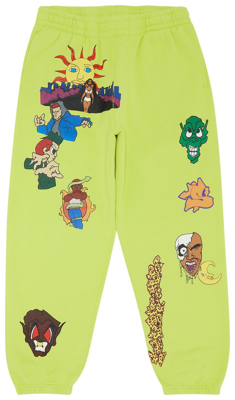 Supreme Sunrise Sweatpant Acid Green