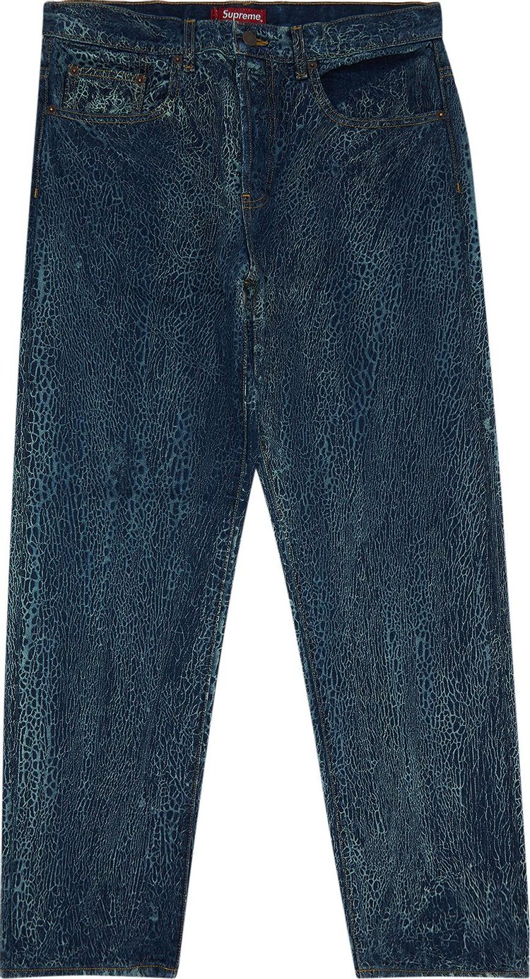 Buy Supreme Crackle Regular Jean 'Blue' - FW23P94 BLUE