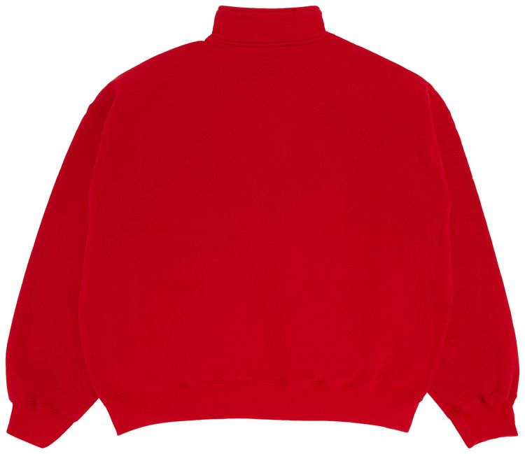 Supreme Cargo Pocket Zip Up Sweatshirt Red