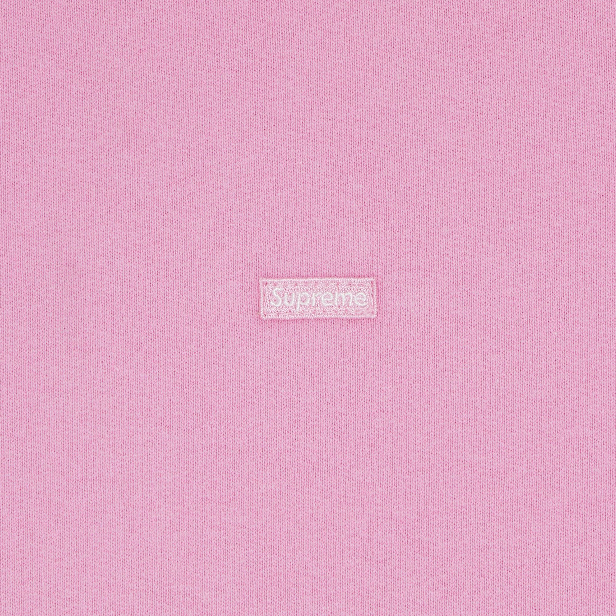 Buy Supreme Small Box Zip Up Hooded Sweatshirt 'Pink