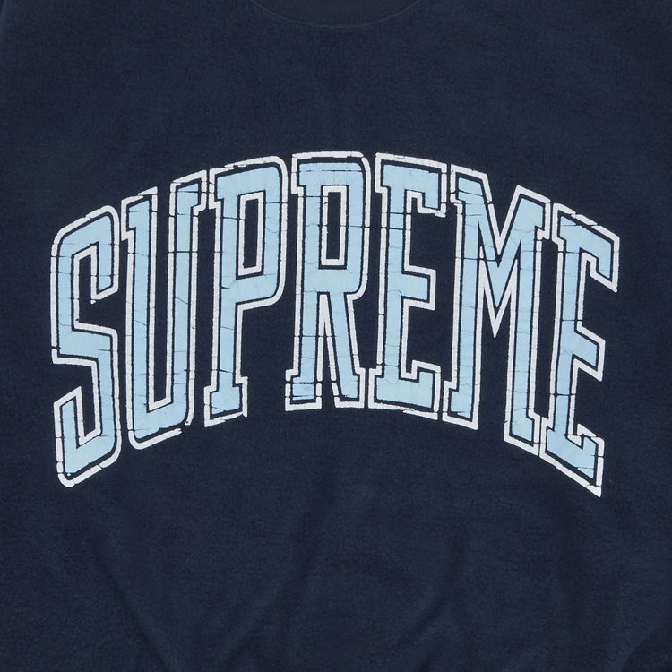 Supreme Inside Out Crewneck Navy