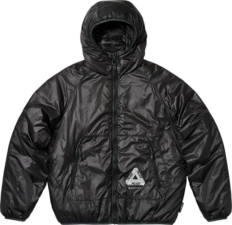 Palace Pertex Quilted Jacket 'Black'