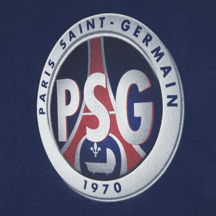 Vintage Paris Saint Germain Home Stadium T Shirt Navy
