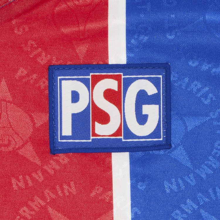 Vintage Paris Saint Germain Home Stadium Long Sleeve Shirt RedBlue