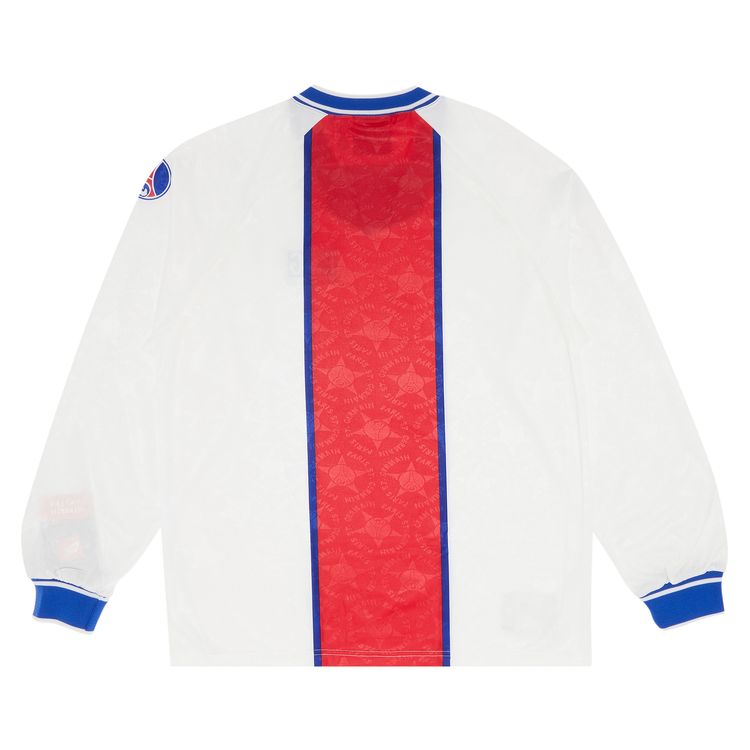 Vintage Paris Saint Germain Away Stadium Long Sleeve Shirt WhiteRed