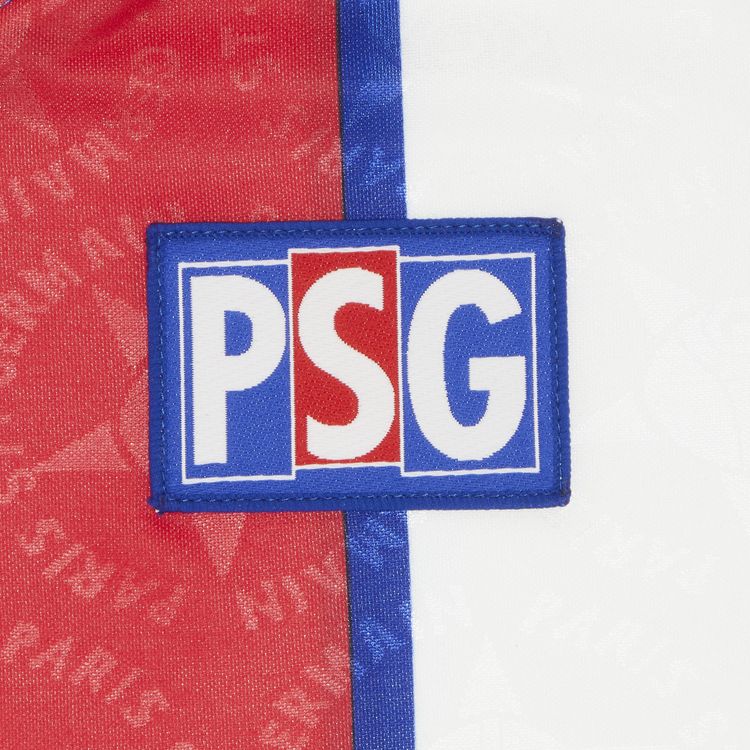 Vintage Paris Saint Germain Away Stadium Long Sleeve Shirt WhiteRed