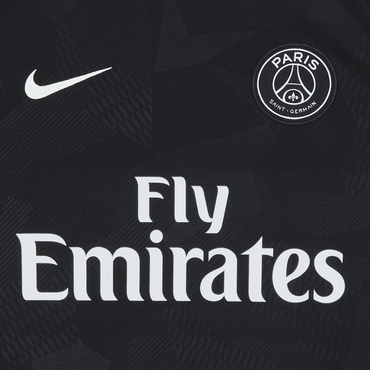 Paris Saint Germain Neymar Jr 10 Third Stadium Shirt Black