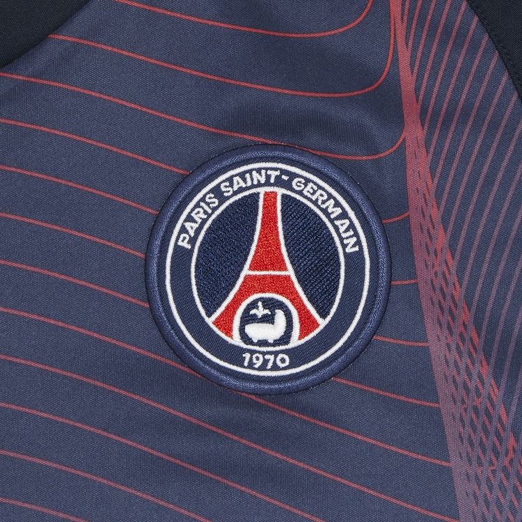 Vintage Paris Saint Germain Training Stadium Shirt Navy
