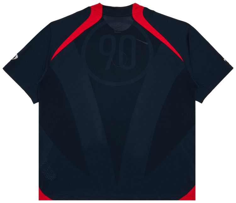 Vintage Paris Saint Germain Training Stadium Shirt Navy